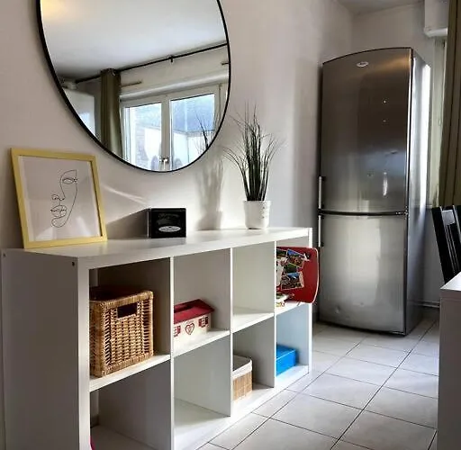 Strg Center At 10 Min-christmas Market And 10min Eu Parliament-wifi-tv Bischheim